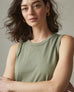 Women's Muscle Tee Dress - Light Fatigue